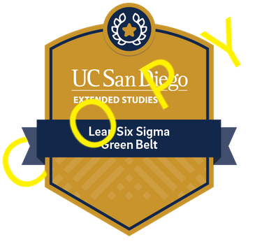 Example Copy of LSS Green Belt Digital Badge Example Copy of LSS Green Belt Digital Badge